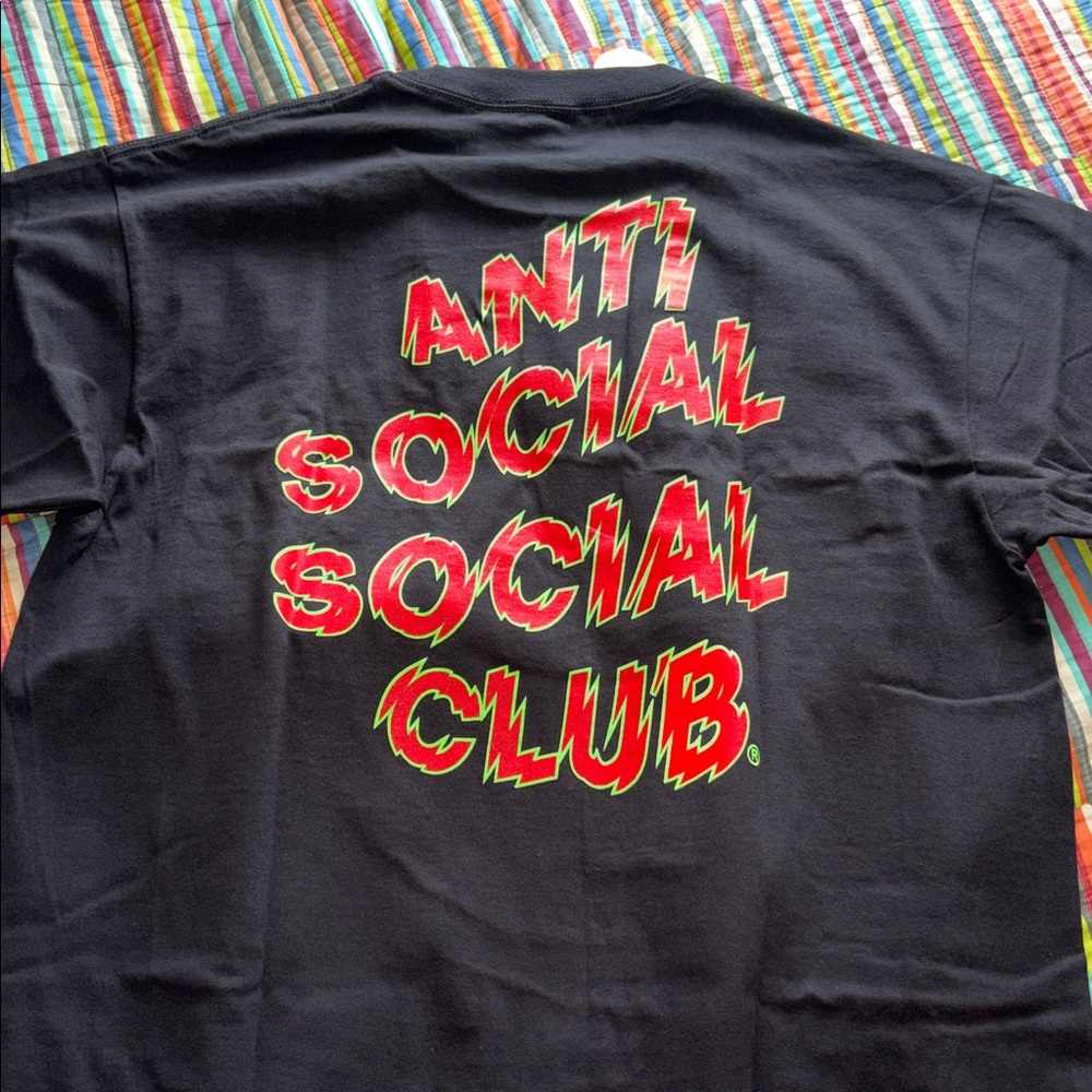 Anti Social Social Club Maniac Tee Black - Size XLarge new tags in bag